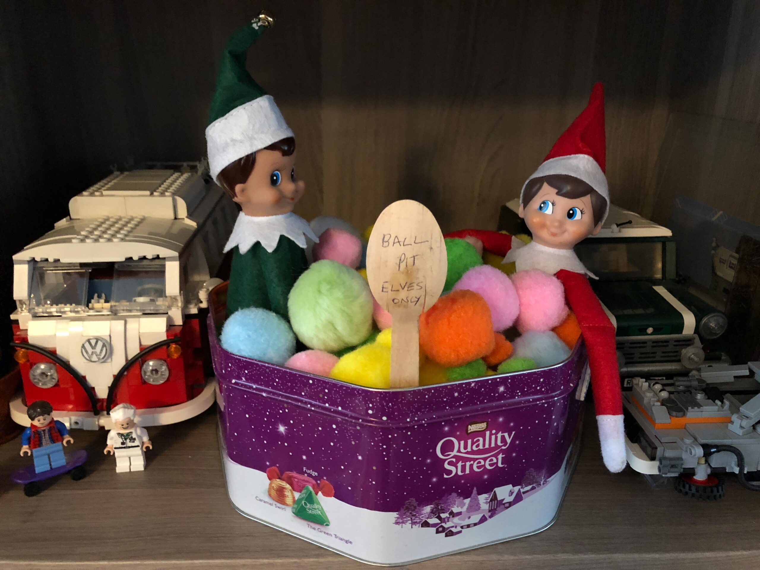 What Do You Do With 2 Elf On The Shelf 