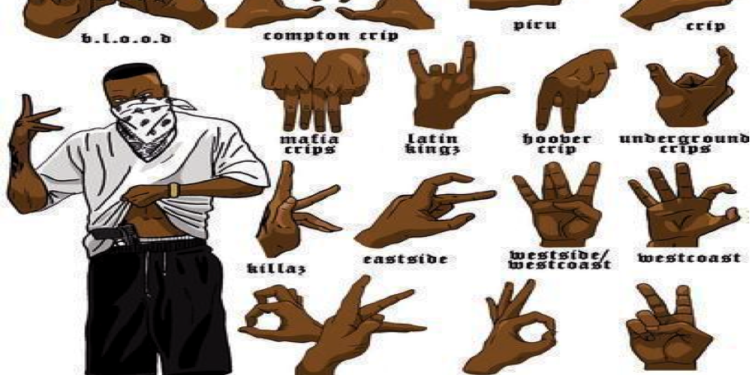 What is a gang symbol?