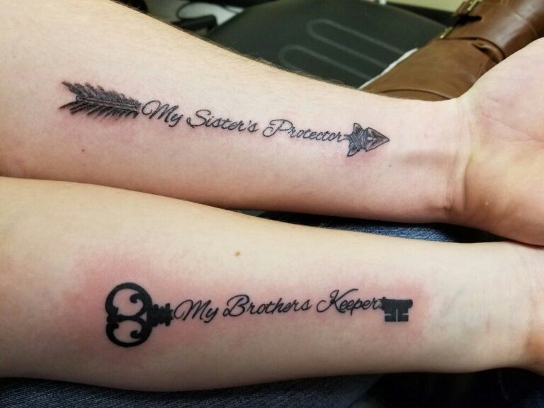 5. 50+ Matching Brother Tattoos That Will Make Your Bond Stronger - wide 6